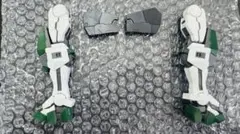 ジャンク品 MG1/100 ガンダムデュナメス 脚部・ハンドガンパーツ