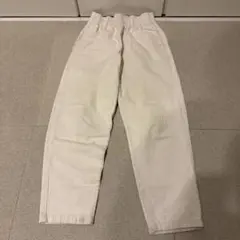 GU アイボリー パンツ Sサイズ