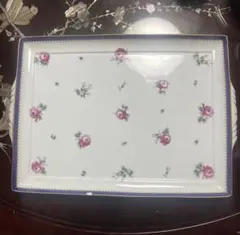 リチャードジノリ ガーデンローズ＆プリンセスローズ プレート2枚 C−2715 リチャードジノリ ガーデンローズ＆プリンセスローズ プレート2