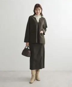 ワンピース　セットアップ　スカートスーツ　スカートセットアップ　セレモニー