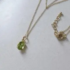 ○【5000円均一】ペリドット ネックレス ハンドメイド 40cm - メルカリ