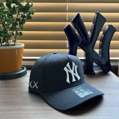 L-XL】NIKE KAWS New York Yankees キャップ - メルカリ