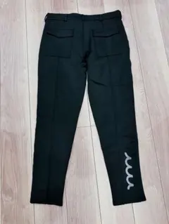 美品 ムータマリン 裏起毛 ストレッチパンツ 1 ベージュ - メルカリ
