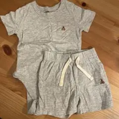 GAPBABY 半袖ロンパース、ハーフパンツ2点セット