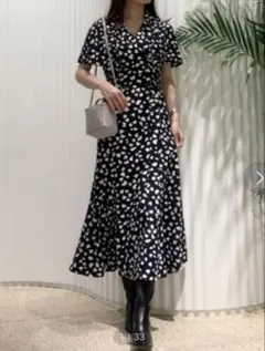 スナイデル ケープカラートレンチワンピース