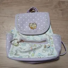 すみっコぐらし パープルリュック