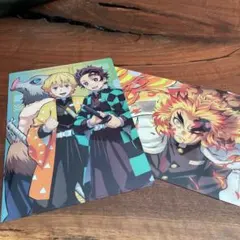 鬼滅の刃 クリアファイル　2枚★ローソン　コラボ★煉獄杏寿郎