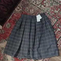 グレンチェック スカート