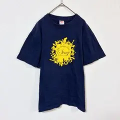 ユナイテッドアスレ　Tシャツ　メンズM　ネイビー色　前面プリント　綿100％