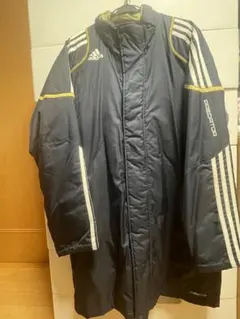 adidas ベンチコート M ネイビー