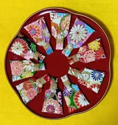 吊るしミニ羽子板飾り10個