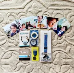 嵐 ライブグッズ まとめ売り ６点セット 大野智カラー 青