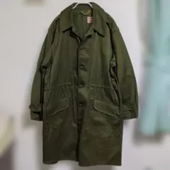 【希少】70s デンマーク軍 実物 フィールドコート 国章メタルボタン L相当