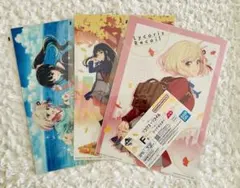 【一番くじ】リコリス・リコイル F賞クリアポスター 3枚セット