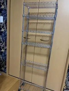 アイリスオーヤマ　メタルスリム　スチールラック シルバー