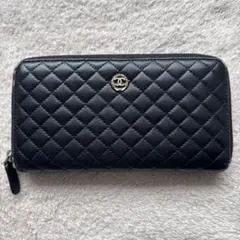 新品CHANEL BOY CHANEL ノベルティ長財布 ブラック - メルカリ