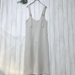 ナチュラルクチュール (F) ベージュ キャミサロペット オールインワン