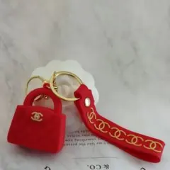 難有り　シャネル　ノベルティ　ミニバッグキーホルダー