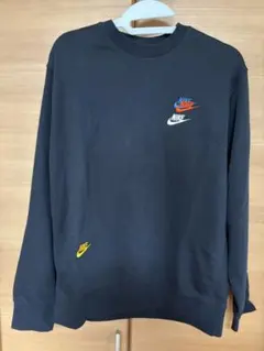 NIKE スウェット トレーナー 刺繍ロゴ ブラックXL FA210205STYのサムネイル