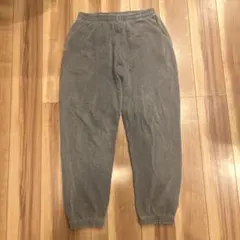 グレー ジョガーパンツ スウェット素材