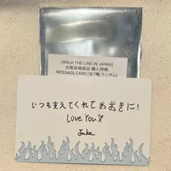 ENHYPEN WALK THE LINE メッセージカード 大阪 ジェイク