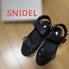 SNIDELスナイデル★スニーカーソールサンダルLサイズのサムネイル