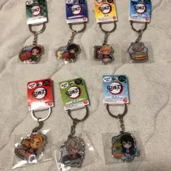 新品　未開封　鬼滅の刃 メタルキーホルダー　ご当地　7種セット