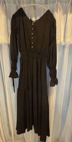 【タグ付き】ランダ　ワンピース　黒