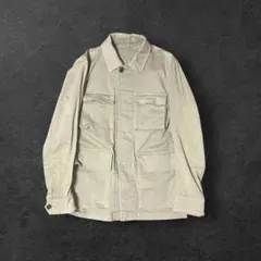 Christophe Lemaire フランス製 ワークジャケット サファリ Christophe Lemaire フランス製 ワークジャケット サファリ - メルカリ