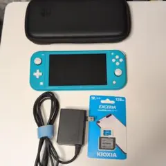 Switch ライト Turquoise ケース付き