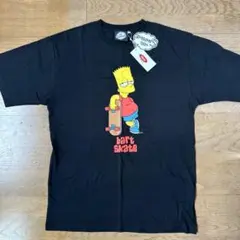 The Simpsons Bart Skate Tシャツ XL ブラック