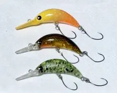 【美品】 ムカイ ザンム35 IDO F 3点セット エリアトラウトルアー ②のサムネイル
