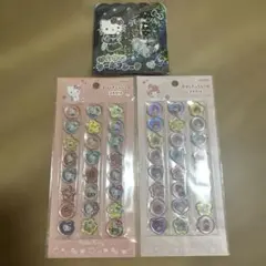 【正規品】おはじきふうシール　おはじきフレークシール　マイメロ　キティ　サンリオ