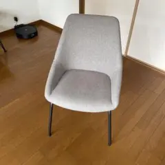 ニトリ　ダイニングチェア(TS305 DGY)　グレー　１脚