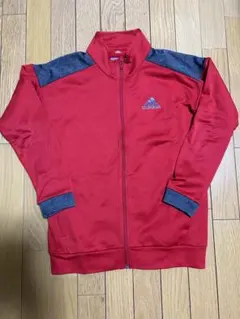 美品　adidas ジップアップトレーナー　フリース　160のサムネイル