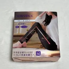 【未使用品】スリムウォーク　スキニールームウェア　着圧　ブラック　L