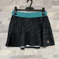 FILA スコート スカート テニス レディース メッセージプリント L