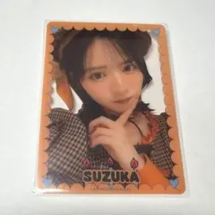 FRUITS ZIPPER 鎮西寿々歌 クリアトレーディングカード