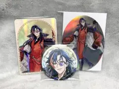 魁星　缶バッチ　コレクションカード　特典オーロラステッカー