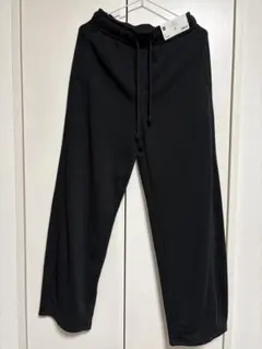 GU スウェットバレルレッグパンツ ブラック Mサイズ