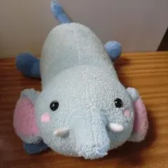 「フリッカ」まつもと　ゾウ　ぬいぐるみ　28㌢ フリッカ」まつもと ゾウ ぬいぐるみ 28㌢ - メルカリ