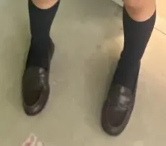 HARUTA ローファー 23.5cm ダークブラウン