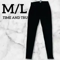 ⭐️566 TIME AND TRU ダークグレー スキニーパンツ M/L