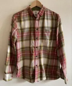 ネルシャツ ピンク