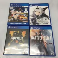 RDJ010U PS4 ソフト まとめ売り 4本セット