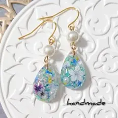 ≪340 ベージュ≫レジンピアス 400円 - メルカリ