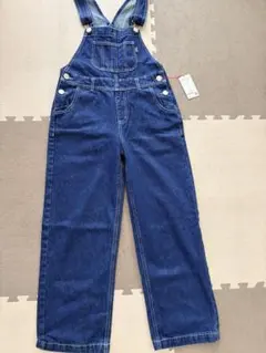 repipi armario キッズ　デニムオーバーオール 新品タグ付きのサムネイル