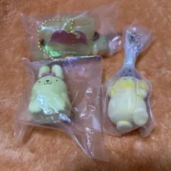 ポムポムプリン シークレットストラップ プリンでまんぷくしあわせ