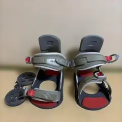 BLAX スノーボード ビンディング グレー/レッド