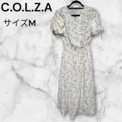 美品✨C.O.L.Z.A フラワープリント 花柄ワンピース M